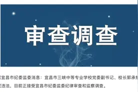 涉嫌严重违纪违法！湖北宜昌市三峡中等专业学校党委副书记、校长郭承焦被查图片