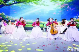 延边歌舞团抖音春晚直播 排名全省同城榜第一图片