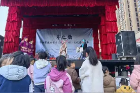 清风扬正气，戏曲润民心——赤岗路社区开展送戏下乡惠民演出活动图片