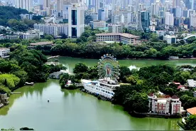 福州左海公园摩天轮将拆除重建，力争元旦前完成图片