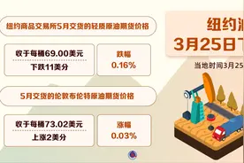 （图表）纽约油价3月25日下跌图片