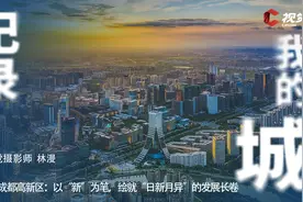C视觉·记录我的城（73）|成都高新区：以“新”为笔，绘就“日新月异”的发展长卷图片