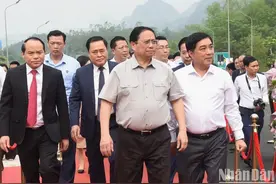 “东盟国家通往中国的重要窗口”，越南北南高速公路东段最后一个项目正式开工图片