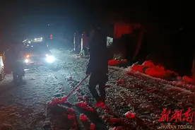 宁乡市沩山乡：闻“雪”而动 党群合力保安保畅保民生图片