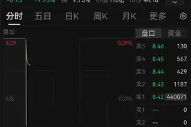 大唐电信直线跳水跌停，上演“天地板”行情图片