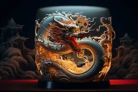 画龙点睛|龙气盎然：细节雕琢的神龙之美图片