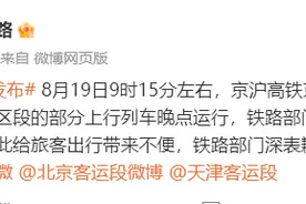 出行小灵通丨京沪高铁京津线路所突发设备故障，部分列车晚点图片