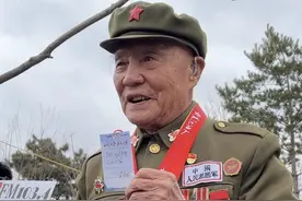 “我来接你们”，92岁志愿军老兵连续10年迎战友回家图片