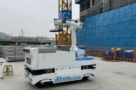 走进智能建造现场 | 一个项目用上两台造楼机，湖北首个第四代住宅上演“十八般武艺”图片