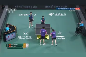 3-0！“莎头组合”奥运后混双首秀获胜图片