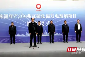 又一项目在醴投产 年产300兆瓦碲化镉发电玻璃图片