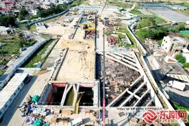坚守保进度 地铁6号线角美延伸段项目稳步推进中图片