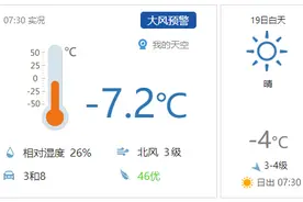 早安北京1219：阵风七级；地铁17号线北段年底将开通图片