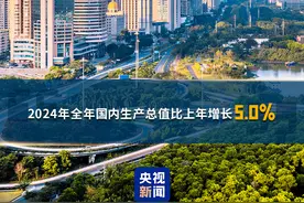 国家统计局：2024年全年国内生产总值1349084亿元 比上年增长5.0%图片