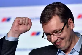 武契奇现场视察！“没有中国朋友，我们做不到”图片