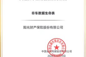 阳光财险“非车数据生命表”项目入选“2024保险业数字化转型优秀案例”图片