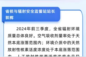 聚焦发布会丨我省辐射环境监测工作这样做→图片