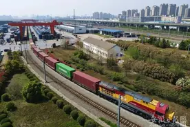 10年间，安徽制造装满从这里开出的中欧班列图片