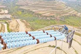 “宁电入湘”工程配套固原风电基地100万千瓦项目完成接入系统评审图片