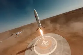 深蓝航天：星云一号火箭首次回收试验未完全成功图片