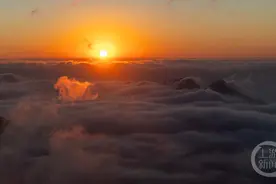 金佛山雪后云海梦幻如画图片
