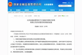 王端瑞获批担任中国电力财务公司总经理图片