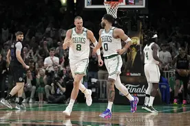 NBA总决赛 | 波尔津吉斯的腿又伤了 G3出战成疑图片
