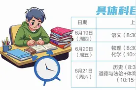 福建今年中考6月19日至21日举行图片