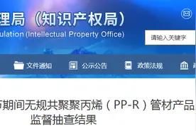 济南市市场监管局公布2024年元旦、春节两节期间无规共聚聚丙烯（PP-R）管材产品质量市级监督抽查结果图片