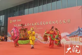 新春走基层｜旱船、武术、花鼓灯…… 合肥民俗表演闹元宵图片