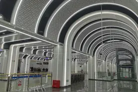 开通前夕试乘！太原地铁1号线，出了闸口2分钟就到T2航站楼图片