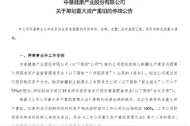 已停牌！2025年首单重组上市案例出现图片