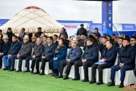 吉尔吉斯斯坦玛纳斯商贸物流城项目开工，湖南建投集团助力中亚经贸发展图片