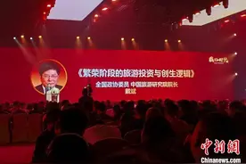 中国旅游研究院院长戴斌认为，旅游经济正迎来繁荣发展的新阶段图片