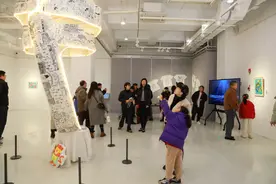 “听听孩子的画”重庆昂艺美术十周年儿童画展在王琦美术博物馆展出图片