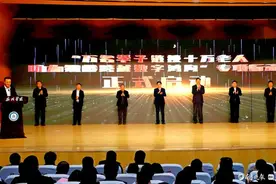 德州学院举行“百万大学生进社区”社会实践专项行动启动仪式图片