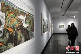 山水画家江郁之一批画作亮相广东美术馆图片