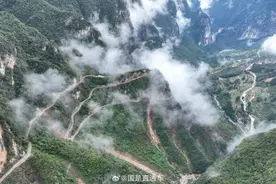 天堑变通途，“下庄天路”见证山乡巨变图片