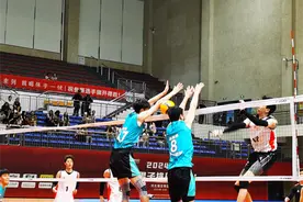 浙江博泰男排力克河南 取全国锦标赛开门红图片