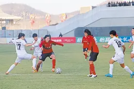 陕西志丹女足战胜河北女足成功保级图片