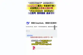 DeepSeek冲上第一！专家：它使效率提高成本下降图片