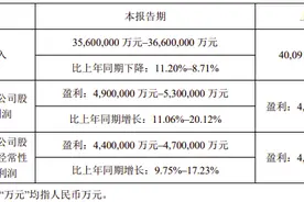 宁德时代：预计2024年净利润490亿元至530亿元图片