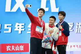 孙杨摘银后发声：高原练吐了3次，希望更多年轻人站出来图片