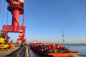 历经17天抵达海南 小清河航运首次“海河直达”运输圆满完成图片