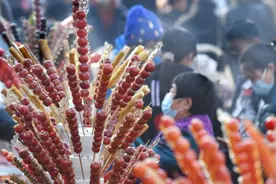 融入年味的科普新知：什么样的山楂适合做糖葫芦？年宵花有哪些？图片