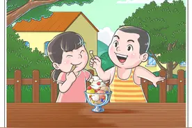 （图表·漫画）二十四节气·夏至｜分享夏日冰爽图片