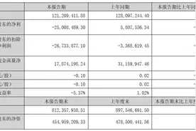 游戏营收降近四成，中青宝上半年盈转亏，实控人被立案图片