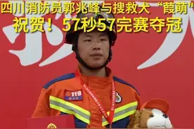 汪汪队立大功！全国消防搜救犬比武 四川搜救犬“葭萌”在野外搜救中夺冠图片