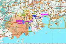 江门⇌深圳1小时通达，连接深中通道的深江高速要来了图片