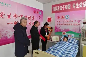 春暖花开送福音！济南工程职院张振福同学成为济南市第192例造血干细胞捐献者图片